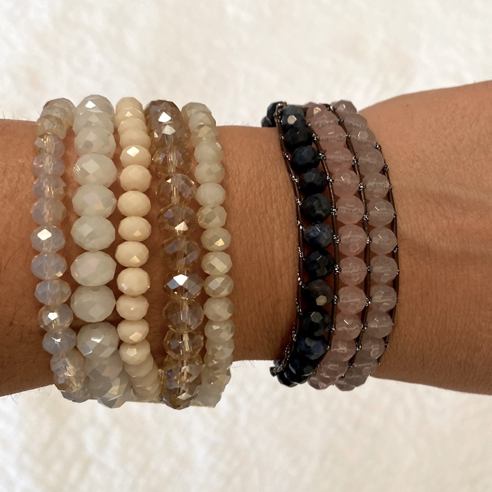 Two Beaded Bracelets